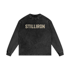 "STILLIRON" Acid Wash Oversize Long Sleeve