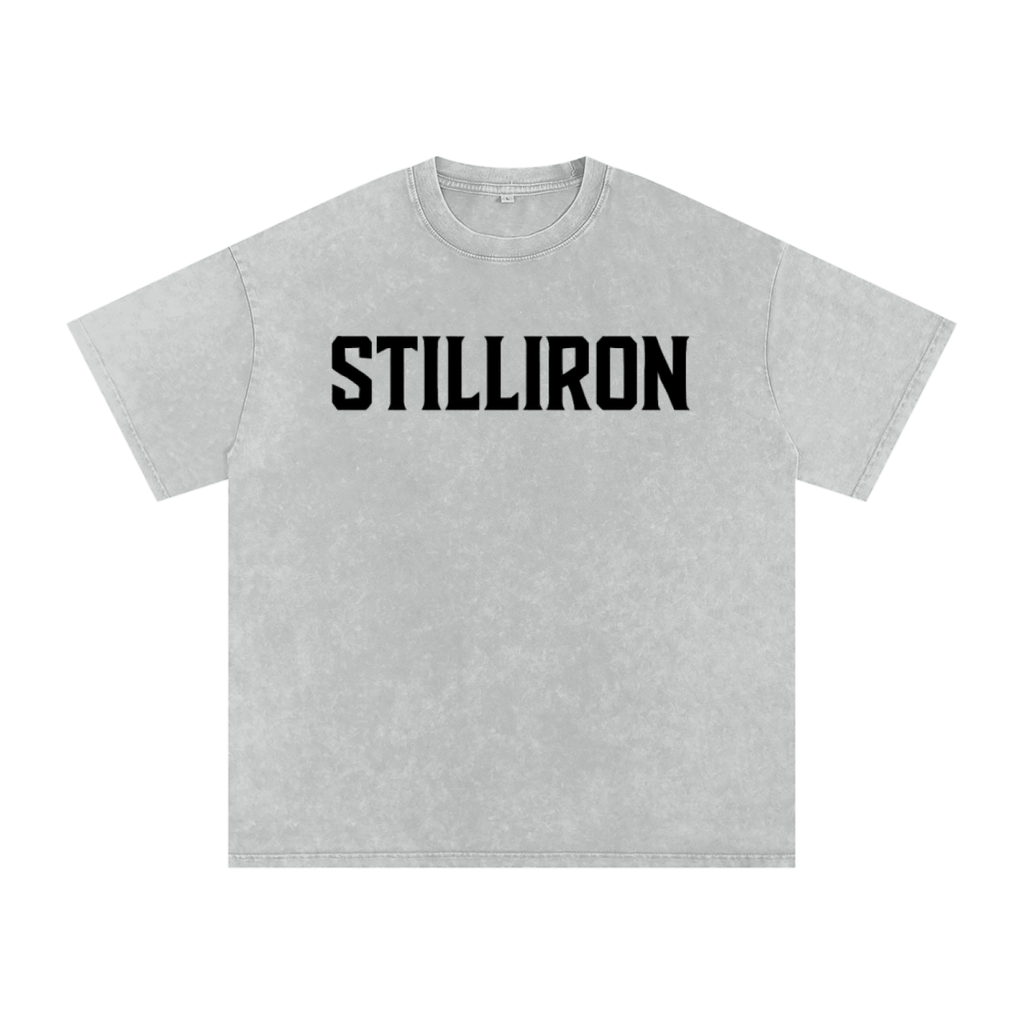 STLLIRON Acid Wash Oversize T-Shirt - 250 GSM